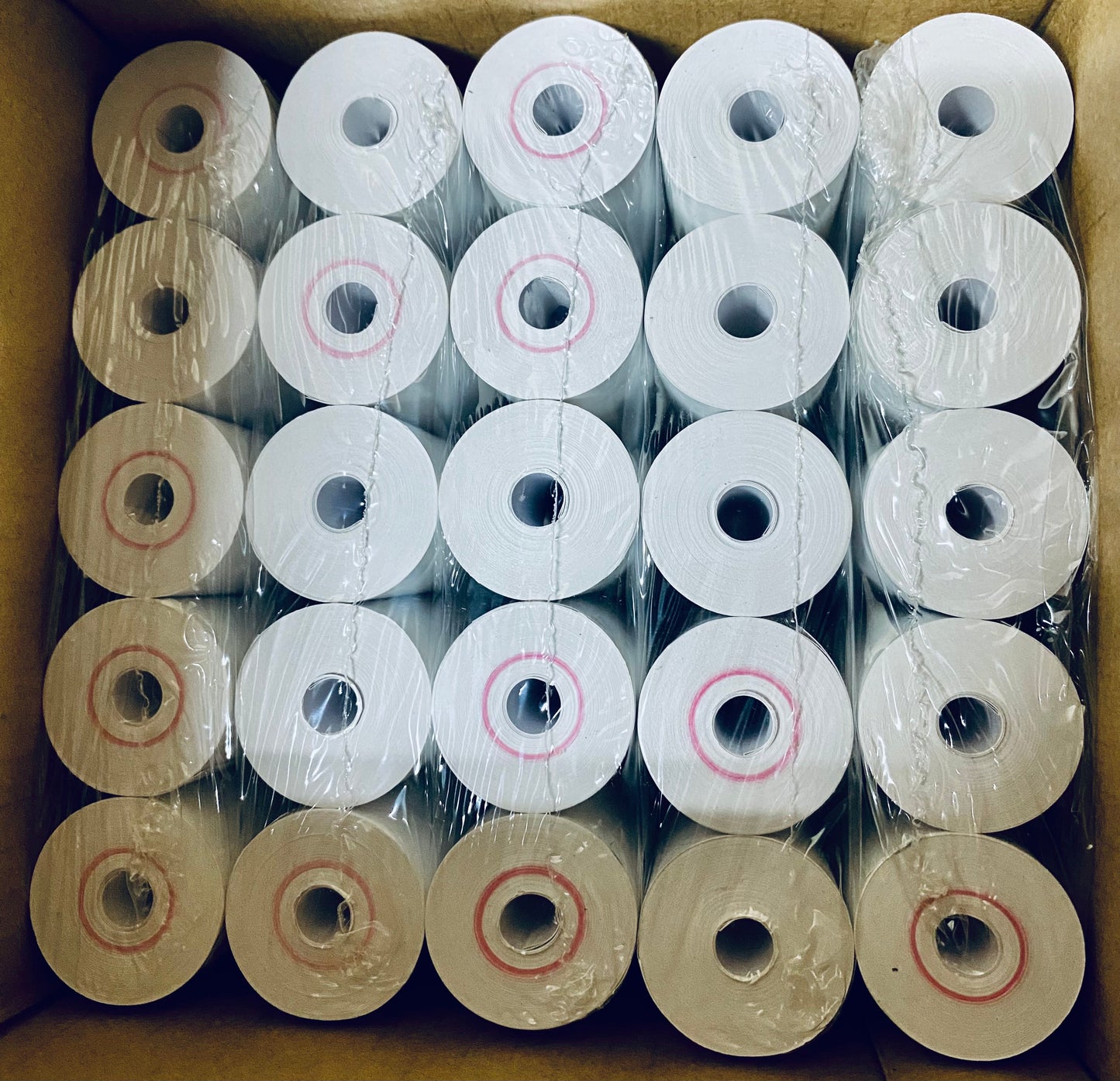 100 Rolls 57x30mm, TYRO 57/30 Thermal Paper EFTPOS Roll
