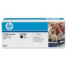 Genuine Hewlett Packard CE740A Bk Laser Toner