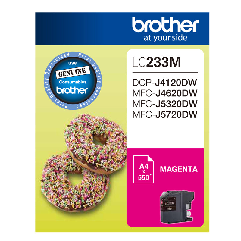 Genuine Brother LC233M, Magenta