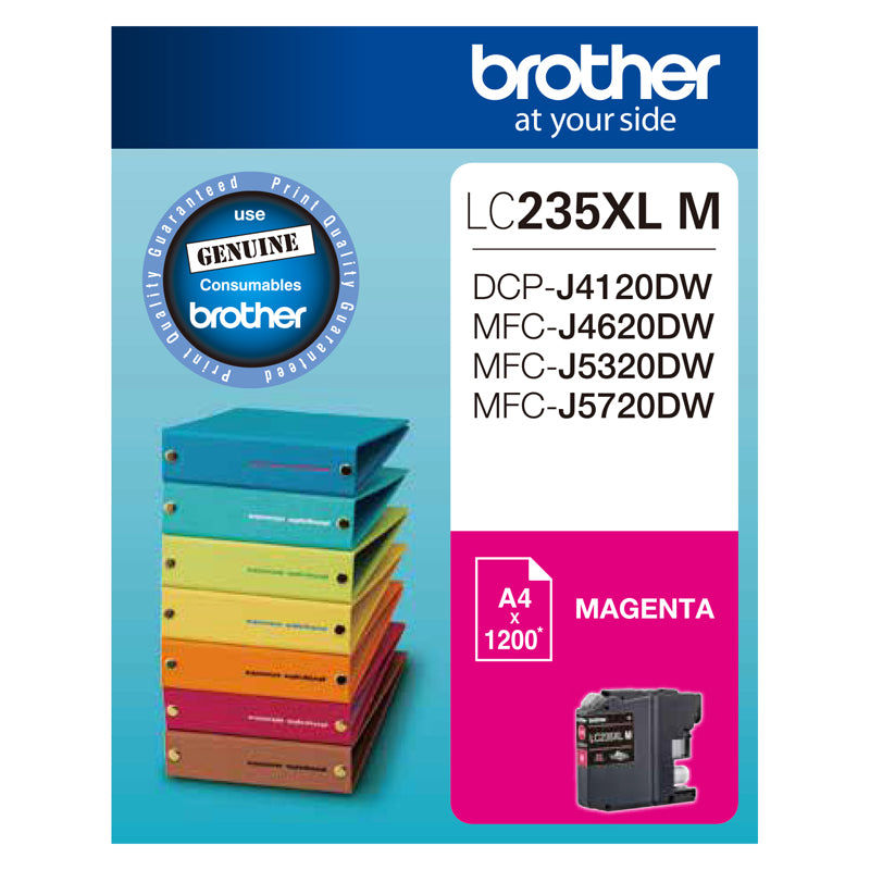Genuine Brother LC235XLM, Magenta