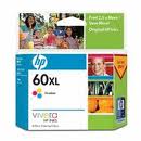 Genuine Hwelett Packard CC644A(#60XL) 440 pages Color Ink Cartridge