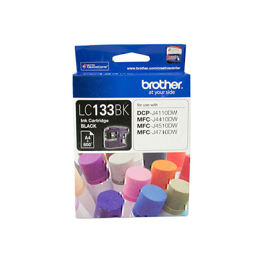 Genuine Brother LC133B Black  (High Yield) Ink Cartridge