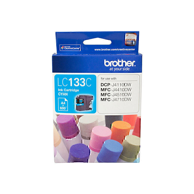 Genuine Brother LC133C Cyan (High Yield) Ink Cartridge