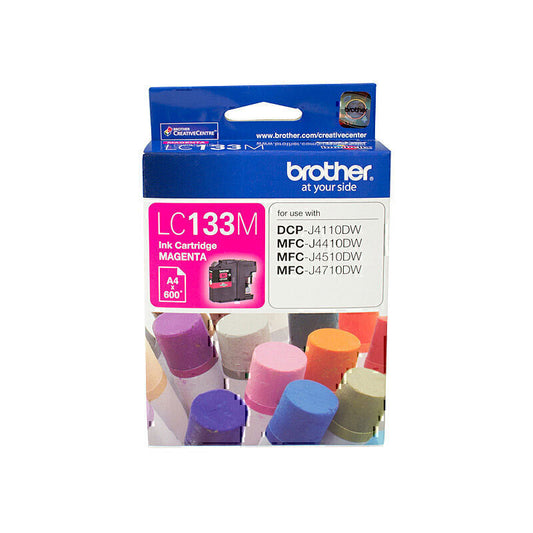 Genuine Brother LC133M Magenta (High Yield) Ink Cartridge