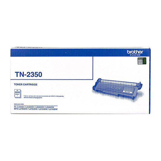 Genuine Brother TN-2350, TN2350  (High Yield) Toner Cartridge 2.6k