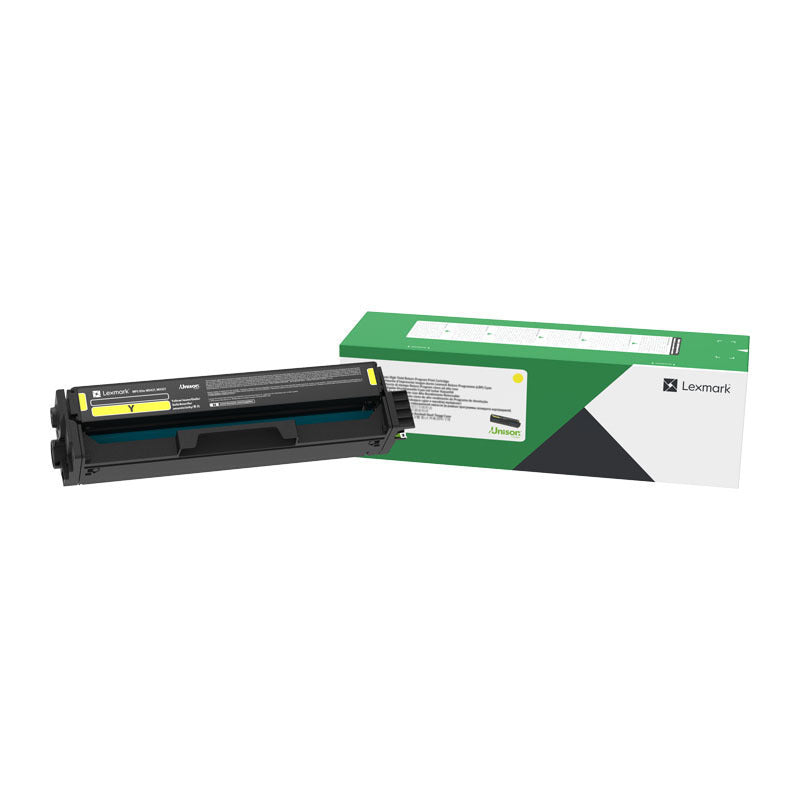 Lexmark Genuine C3230Y0 Yellow Toner , 1500 pages yield