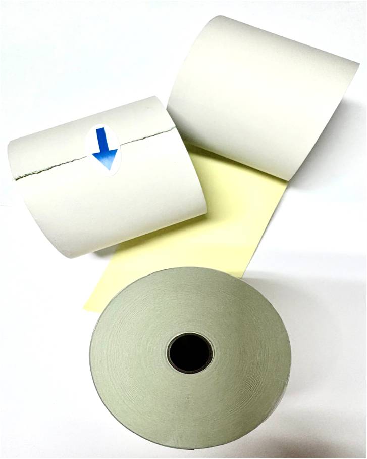 20 Rolls 76x76mm 2 Ply Bond Paper, Cash Register Receipt Rolls
