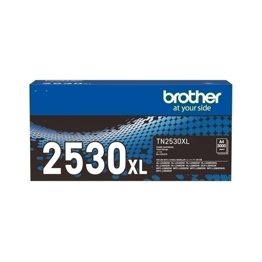 Genuine Brother TN2530XL Toner Cartridge, High Yield upto 3000 pages