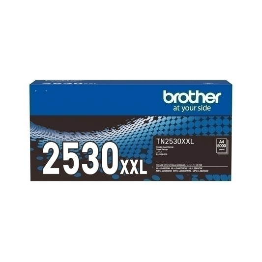 Genuine Brother TN2530XXL Toner Cartridge, Extra High Yield upto 5,000 pages