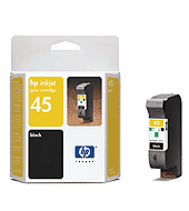 Genuine Hewlett Packard 51645A (# 45) Ink Cartridge