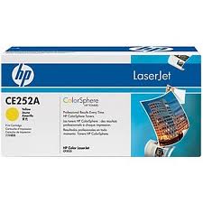 Genuine Hewlett Packard CE252A Y Laser Toner