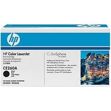 Genuine Hewlett Packard CE260A Bk Laser Toner