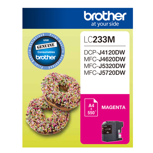 Genuine Brother LC233M, Magenta