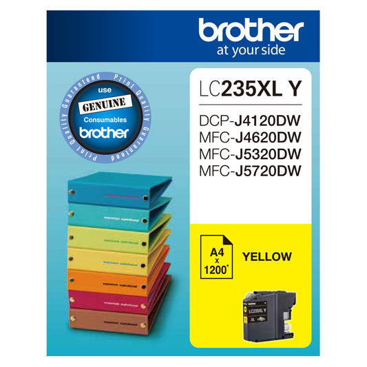 Genuine Brother LC235XLY, Yellow