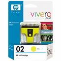 Genuine Hewlett Packard C8773WA (# 02) Y Ink Cartridge