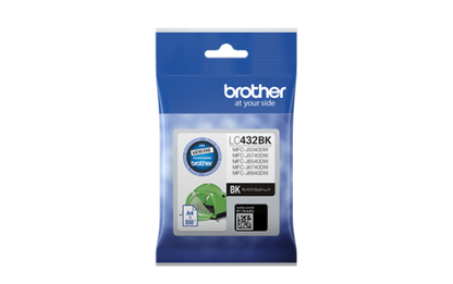 Brother LC432, LC-432 Genuine Ink Cartridge (4 Colours Available) - Standard Yield